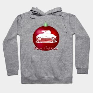 Triumph TR4A British classic car monoblock Christmas ball special edition Hoodie